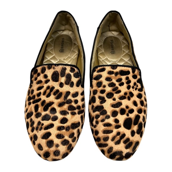Birdies The Starling Cheetah Print Calf Hair Slip On Loafer Flats Women’s 6.5 - Picture 4 of 14